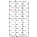 A.030.087.3(45)003-11 - Etiqueta em Papel Termico Com Barreira Adesivo  - 11 rolos